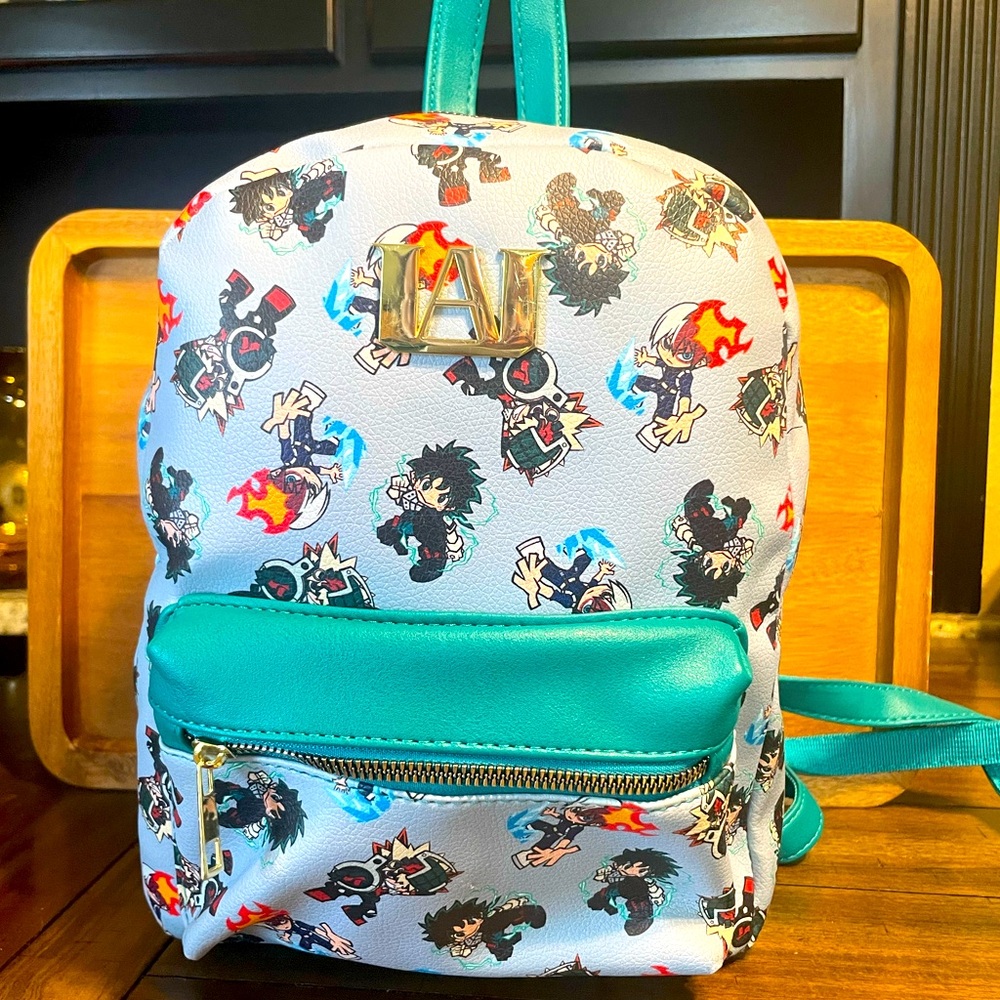 My Hero Academia zippered backpack